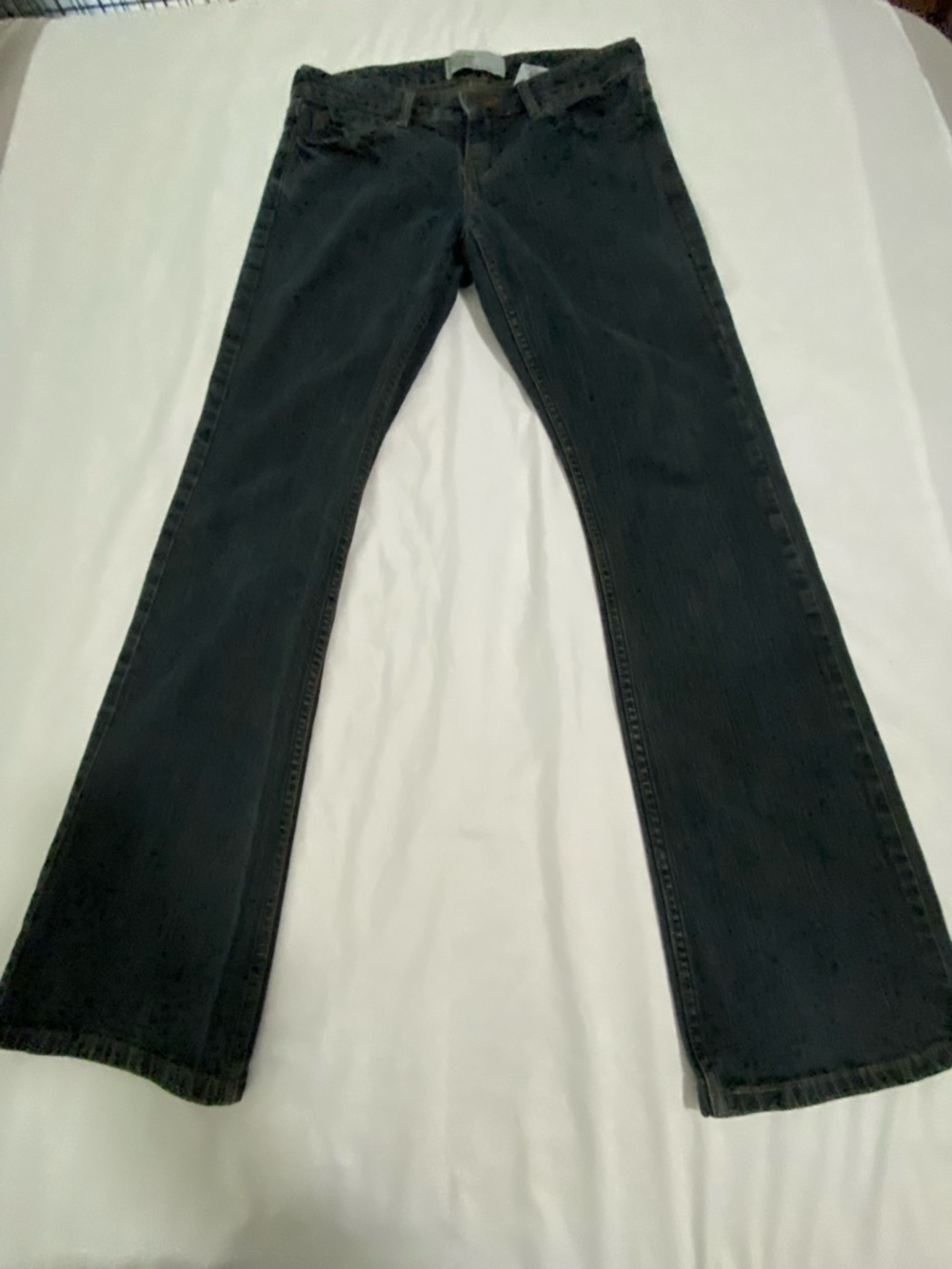 Vintage 2007 Levi's Signature Low Rise Black Bootcut Jeans Juniors‎ 7 Y2K